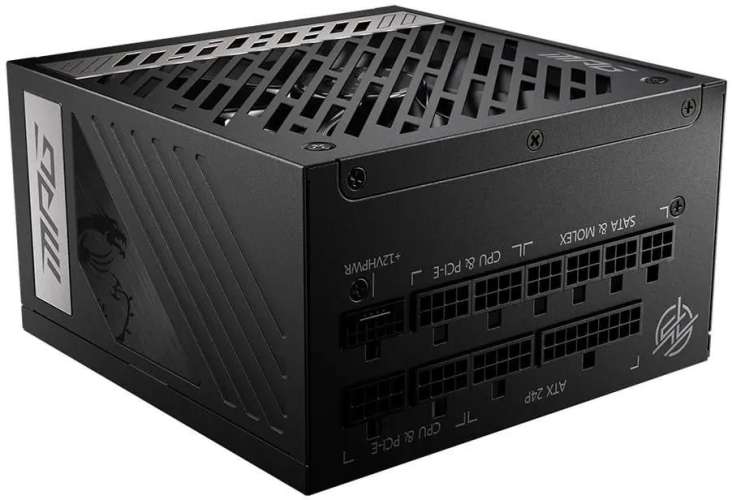 Блок питания MSI MPG A850G,  850Вт,  135мм,  черный, retail [306-7zp7b11-ce0]